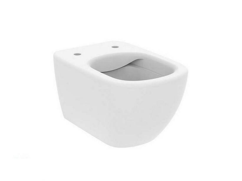 WC suspendu rimless Ideal Standard® Tesi blanc brillant | IperCeramica