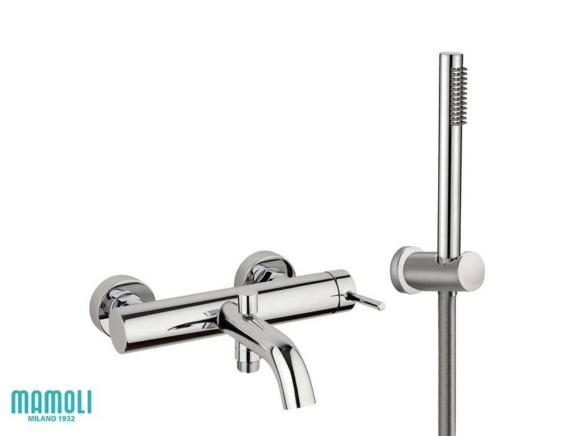Mitigeur pour baignoire externe Roma en inox AISI304 finition chrome brillant | IperCeramica