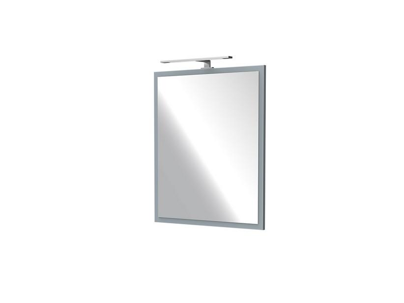 Miroir CAMPIGLIO 60xH70 cm avec cadre gris mat | IperCeramica