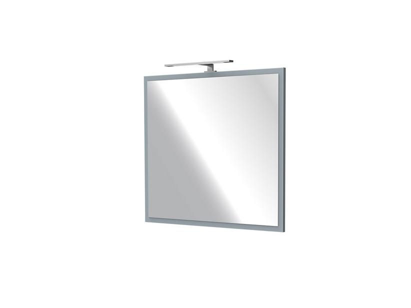 Miroir CAMPIGLIO 80xH70 cm avec cadre gris mat | IperCeramica