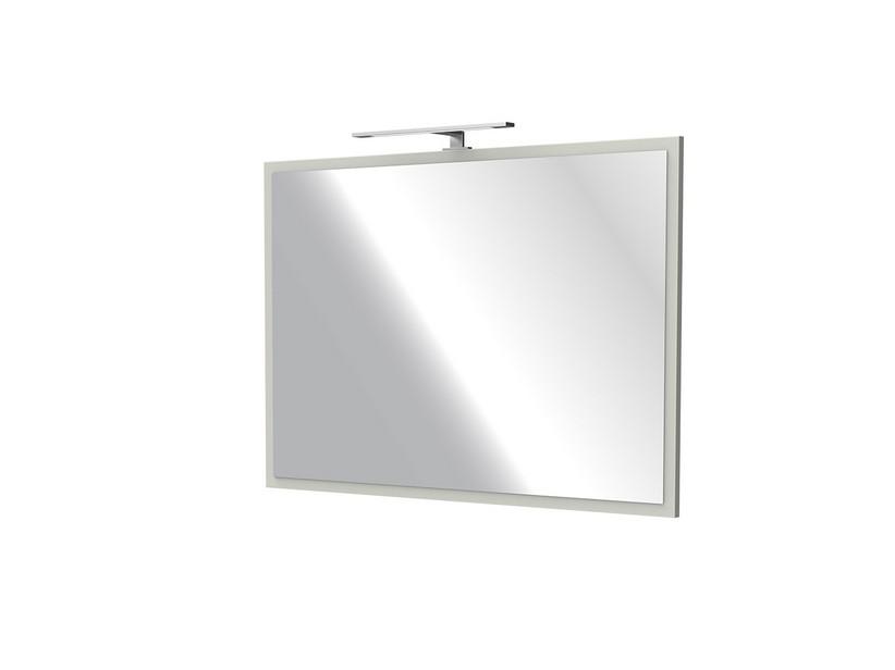 Miroir CAMPIGLIO 100xH70 cm avec cadre taupe mat | IperCeramica