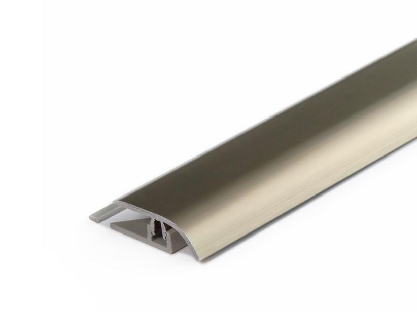 Profilé barre de seuil dénivelé Global Lvt Trs titane 4-6mm 2,7m | IperCeramica