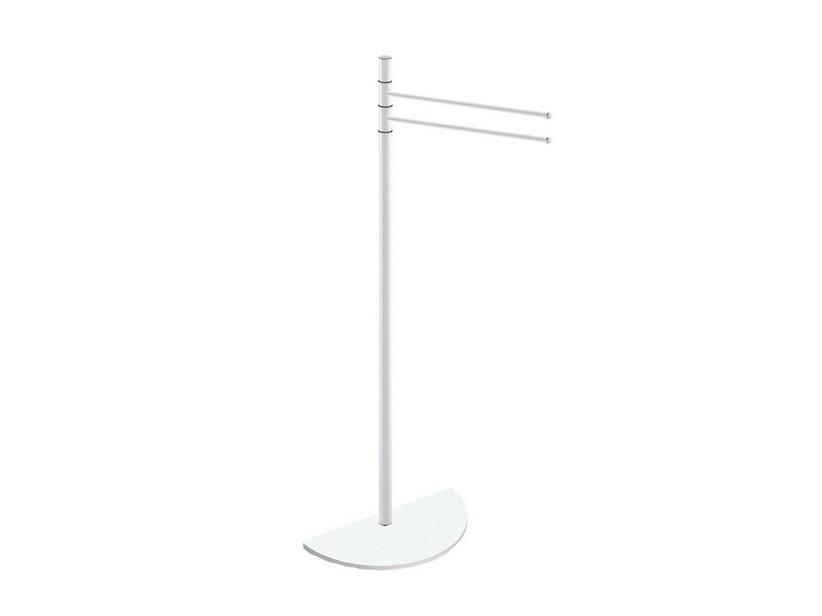 Porte-serviettes sur pied Amelie blanc | IperCeramica