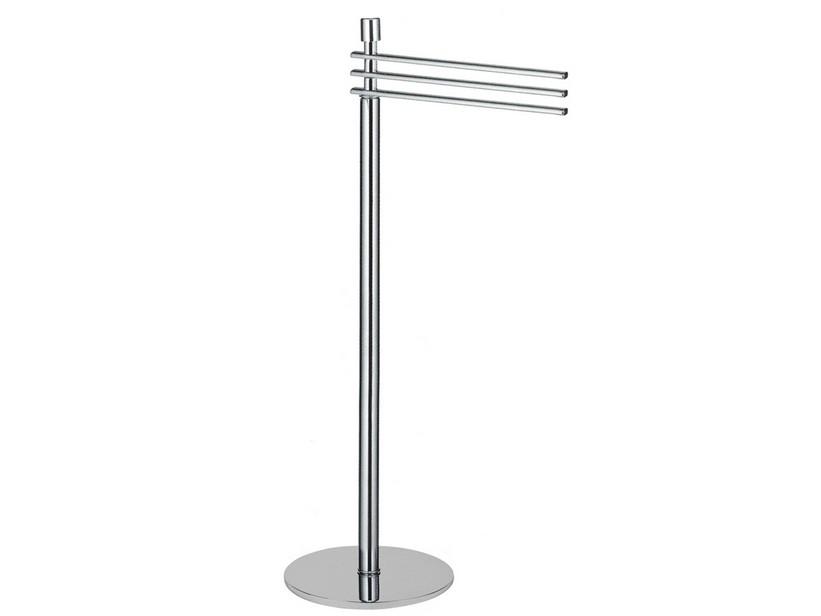 Porte-serviettes sur pied Serena chrome | IperCeramica