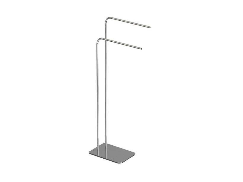 Porte-serviettes sur pied Dafne chrome | IperCeramica
