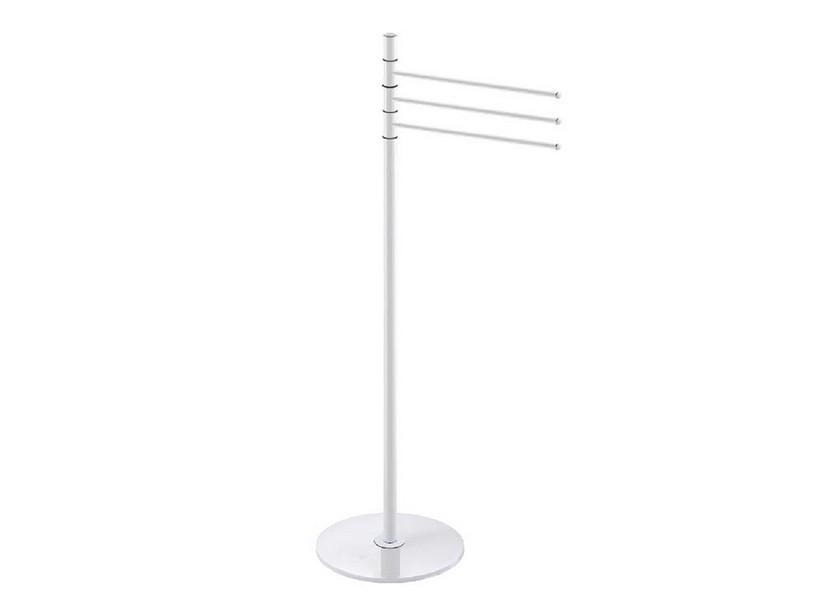 Porte-serviettes sur pied Nives blanc mat | IperCeramica
