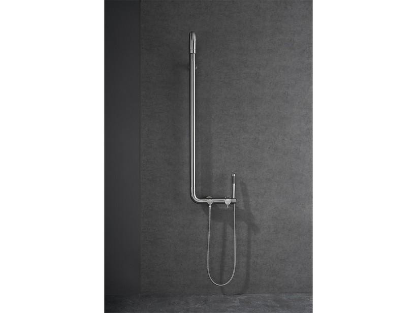 Colonne de douche Maggie 2 fonctions inox 304 finition brossée | IperCeramica