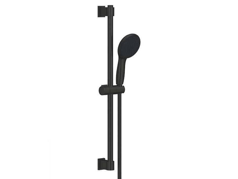 Mitigeur Curseur de douche Grohe Vitalio Start 110 avec douchette 2 jets noir mat | IperCeramica