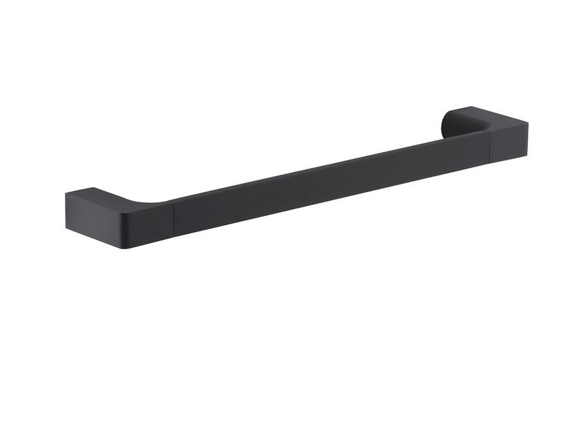 Porte-serviettes à fixer 35 cm Lily noir mat | IperCeramica