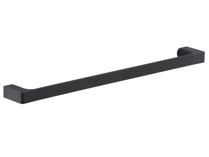 Porte-serviettes à fixer 60 cm Lily noir mat | IperCeramica