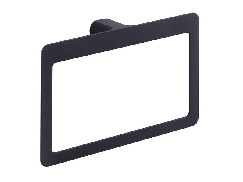 Porte-serviette anneau Lily noir mat | IperCeramica