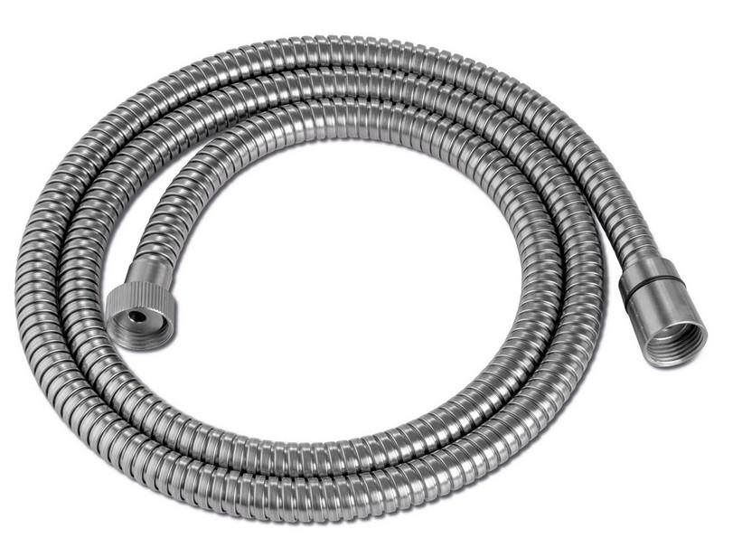 Flexible de douche Petra inox 316 150 cm en acier brossé | IperCeramica