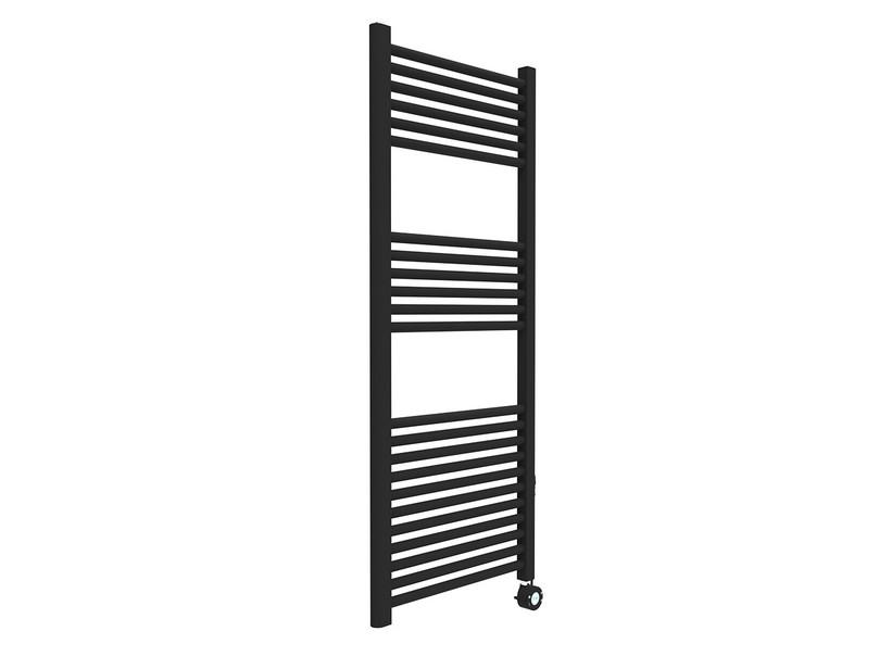 Radiateur sèche-serviettes électrique Rock L50xH120 noir mat | IperCeramica
