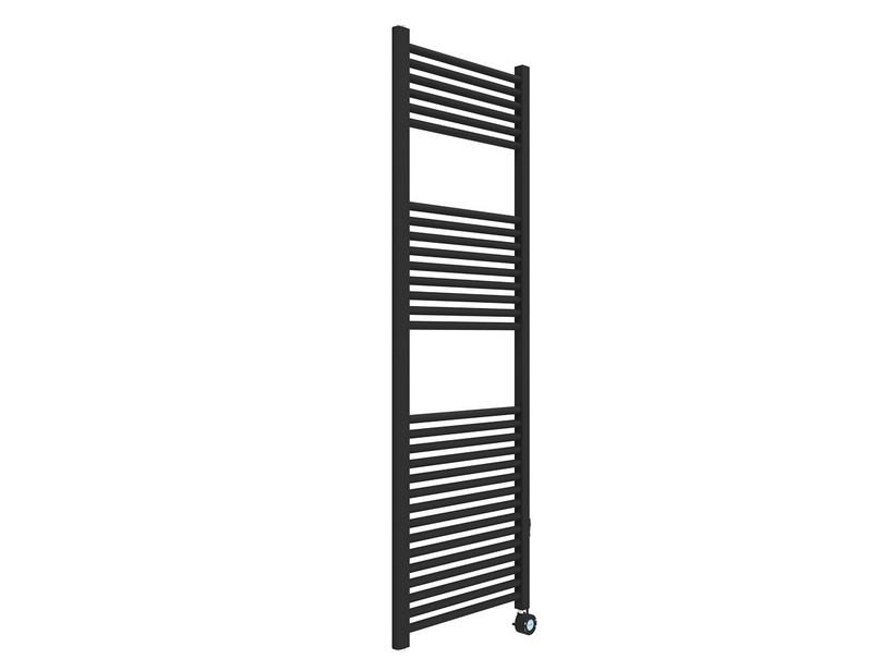 Radiateur sèche-serviettes électrique Rock L50xH150 noir mat | IperCeramica