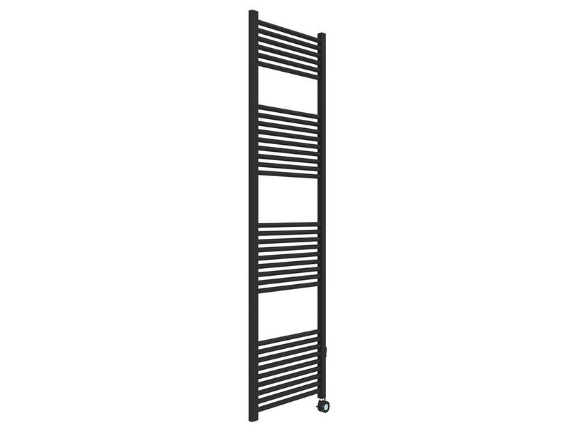 Radiateur sèche-serviettes électrique Rock L50xH180 noir mat | IperCeramica