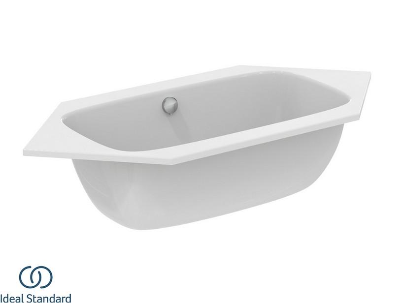 Baignoire coque hexagonale Ideal Standard® i.Life 190x90 cm blanc brillant | IperCeramica