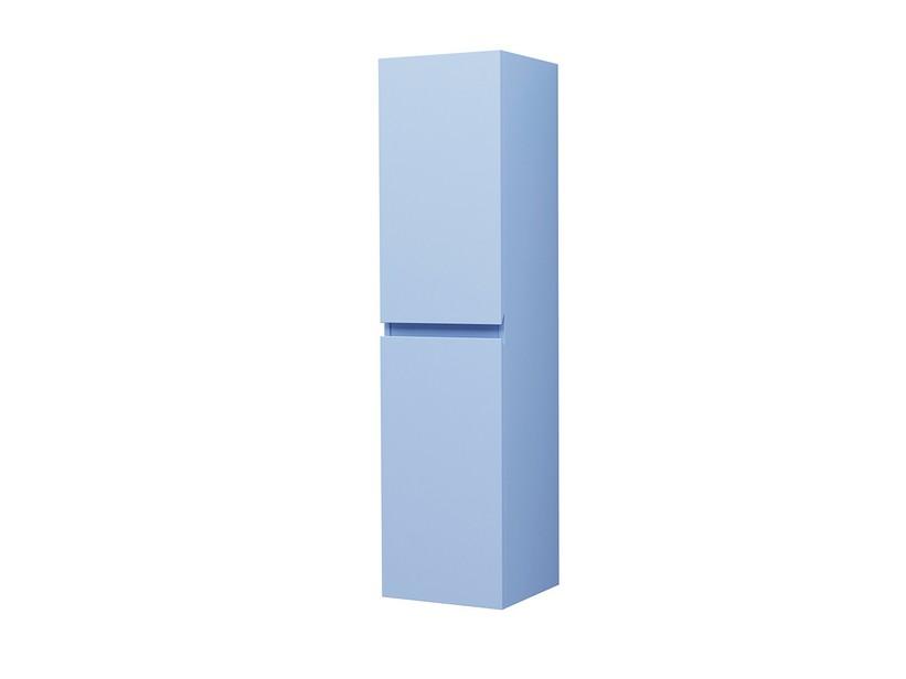 Colonne suspendue en kit Marea avec 2 portes bleu mat | IperCeramica