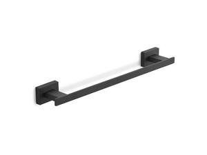 Porte-serviette 35 cm Rose noir mat | IperCeramica