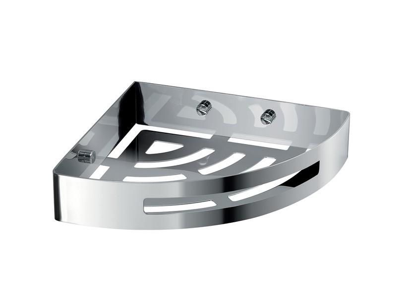 Tablette de rangement angulaire Jade chrome | IperCeramica