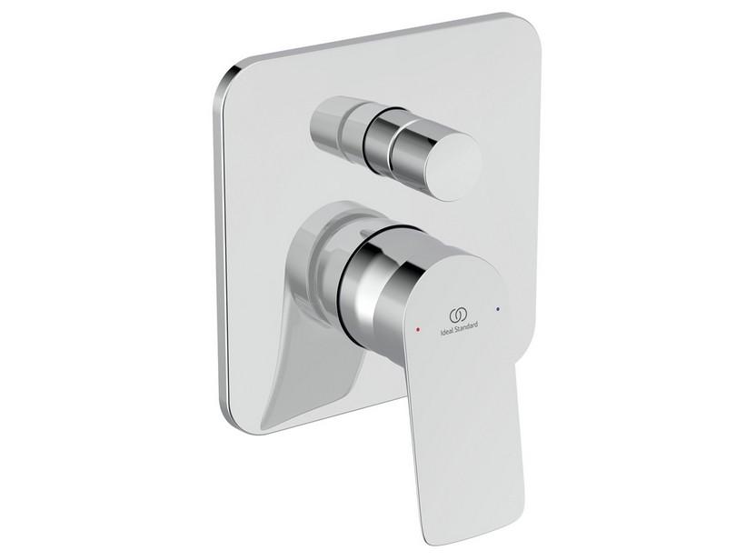 Mitigeur pour baignoire/douche encastré 2 voies Ceralife C chrome | IperCeramica