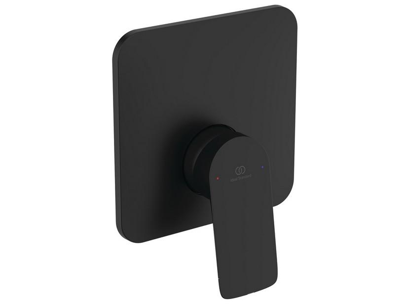 Mitigeur de douche encastré 1 voie Ceralife C noir soie | IperCeramica