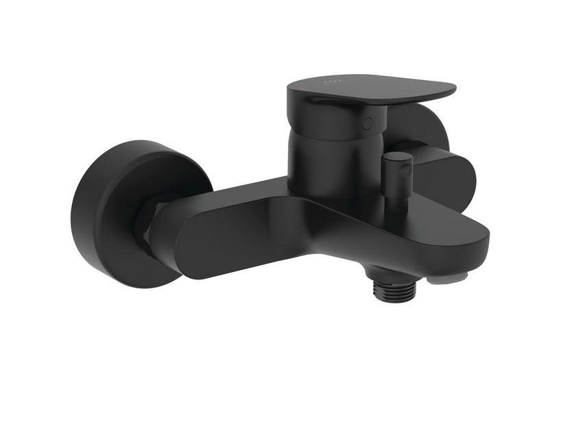 Mitigeur externe pour baignoire/douche Ceralife O noir soie | IperCeramica