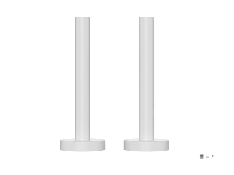 Kit cache-tuyau Flame Ø18+Ø55 L160 blanc mat | IperCeramica