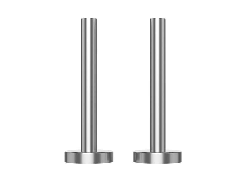 Kit cache-tuyau Flame Ø18+Ø55 L160 chrome | IperCeramica
