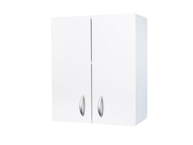 Meuble suspendu Eco 60x50 cm 2 portes en bois blanc | IperCeramica