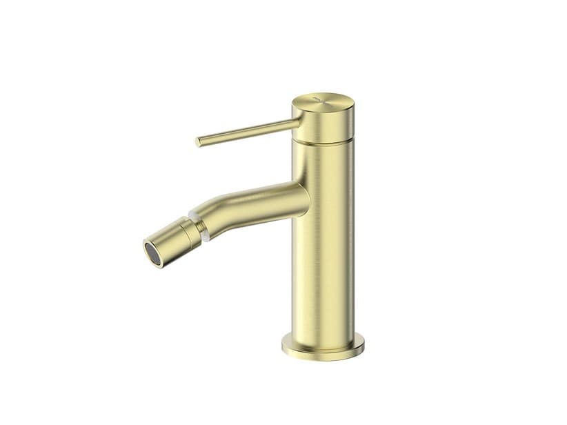 Mitigeur pour bidet sans bonde Spring Inox 304 or brossé | IperCeramica