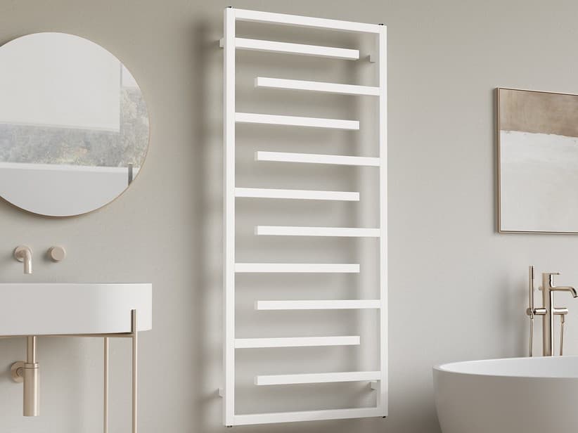 Radiateur sèche-serviettes Tetris 138x60 blanc mat | IperCeramica