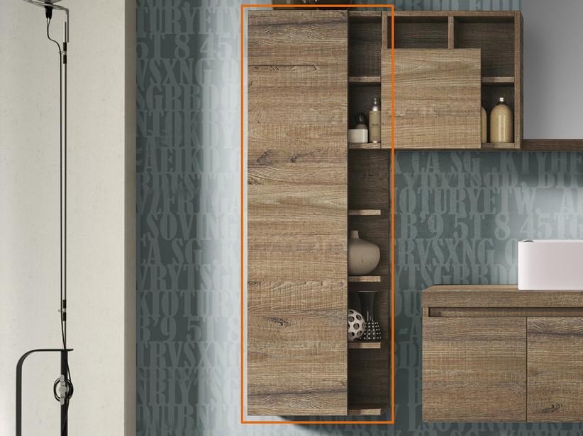 Colonne de salle de bains Qubo ouvert Sherwood | IperCeramica