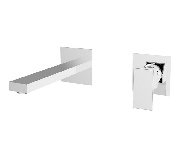 Mitigeur mural monocommande lavabo Atlanta chrome | IperCeramica