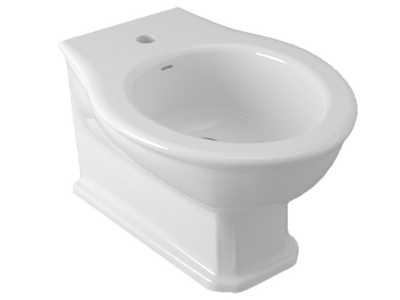 Bidet suspendu Epoque 55x39 cm blanc brillant | IperCeramica