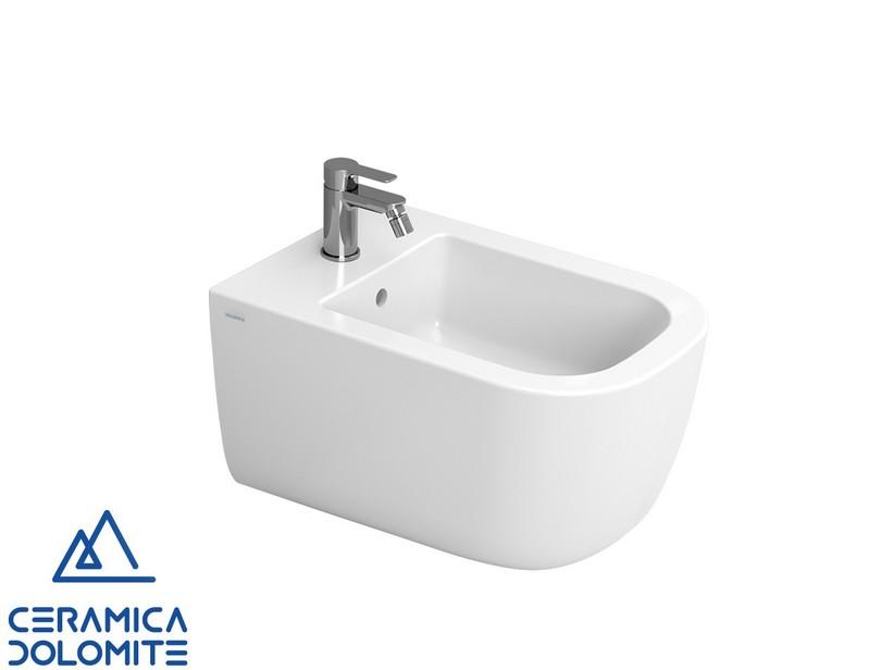 Bidet suspendu Italia blanc brillant | IperCeramica
