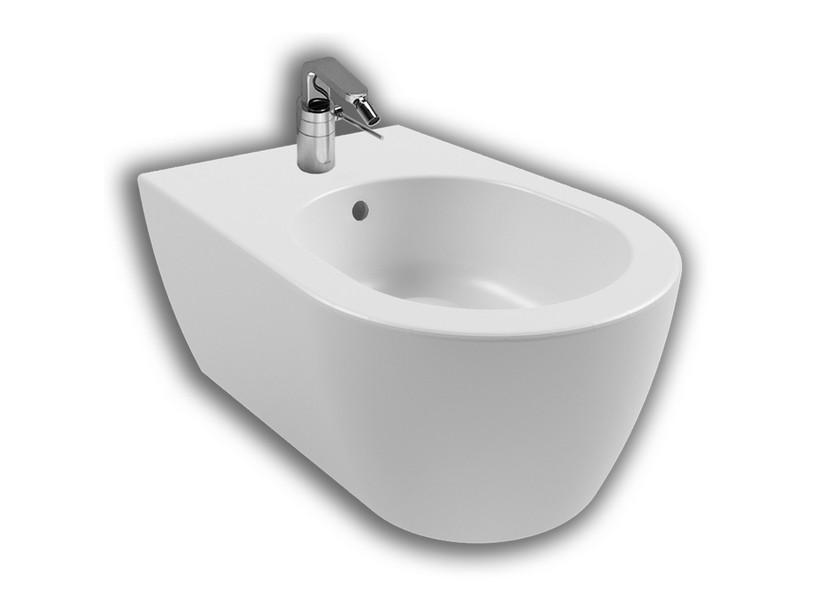 Bidet suspendu Monero 54 cm blanc mat | IperCeramica