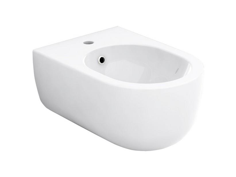 Bidet suspendu Solana 52x36 cm blanc brillant | IperCeramica