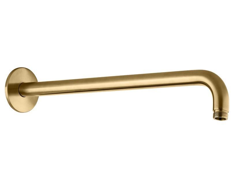 Bras de douche Stelo 40 cm rond or satiné | IperCeramica