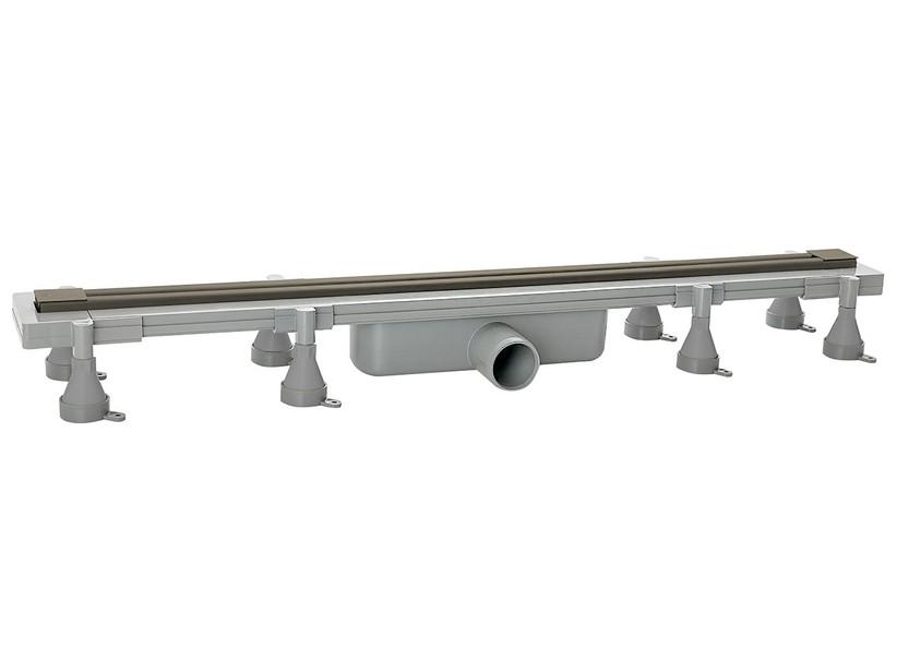 Caniveau de douche Cut réglable 430-800 mm noir | IperCeramica