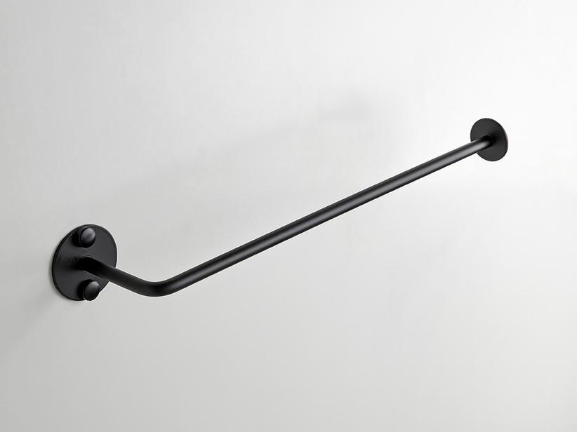 Porte-serviettes à fixer Car 30 cm noir mat | IperCeramica