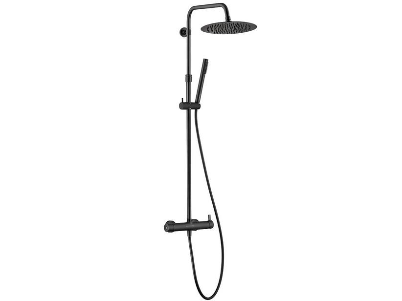 Colonne de douche Violette noir mat | IperCeramica