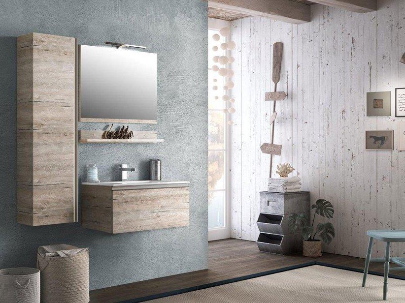 Colonne de salle de bains Smart 36x25 h138 Natural Oak | IperCeramica