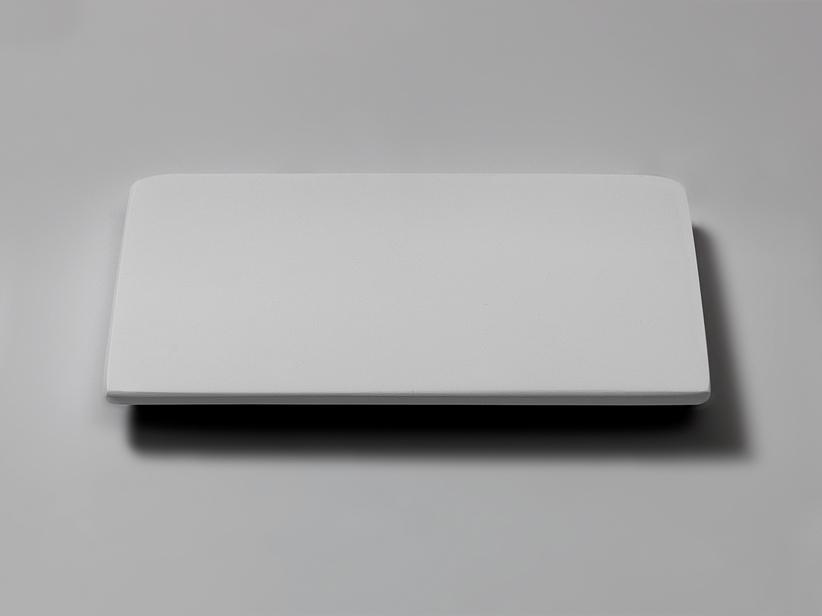 Cache-bonde de lavabo HIDE en résine blanc brillant | IperCeramica