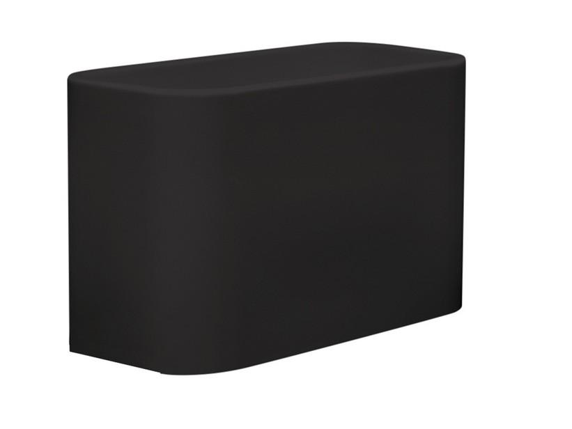 Lavabo cuve à poser Cosa 50x30 H35 cm en céramique noir mat | IperCeramica
