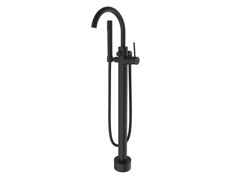 Mitigeur monocommande baignoire îlot Detroit noir mat | IperCeramica