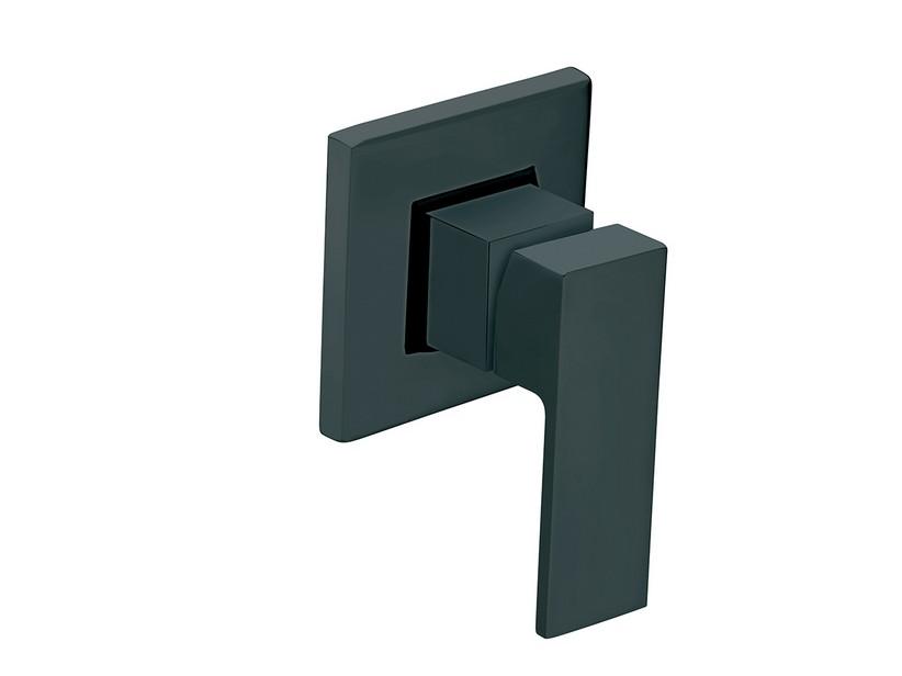 Mitigeur monocommande de douche encastrable Kyra noir mat | IperCeramica