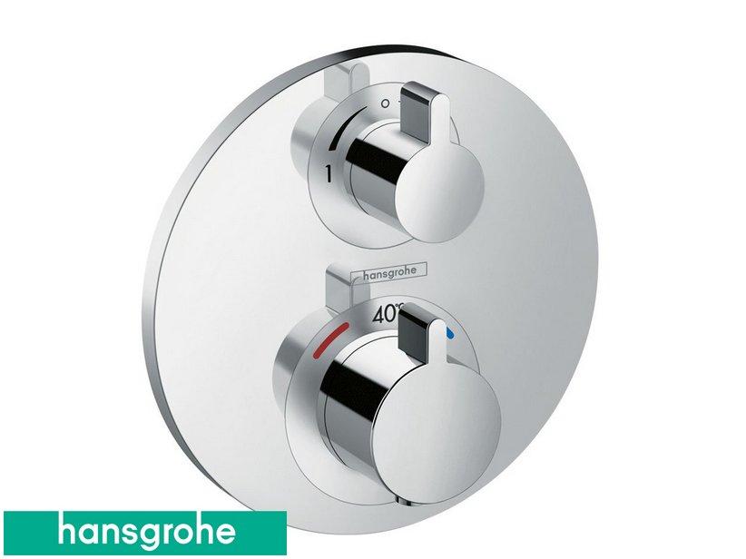 Mitigeur thermostatique douche à encastrer Hansgrohe Ecostat S 2 voies | IperCeramica