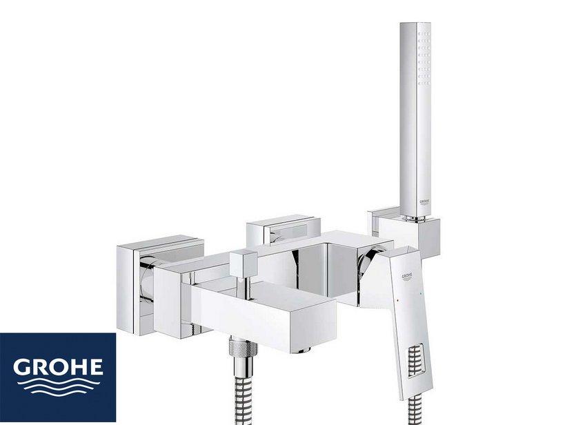 Mitigeur mural monocommande baignoire Grohe® Eurocube chrome | IperCeramica