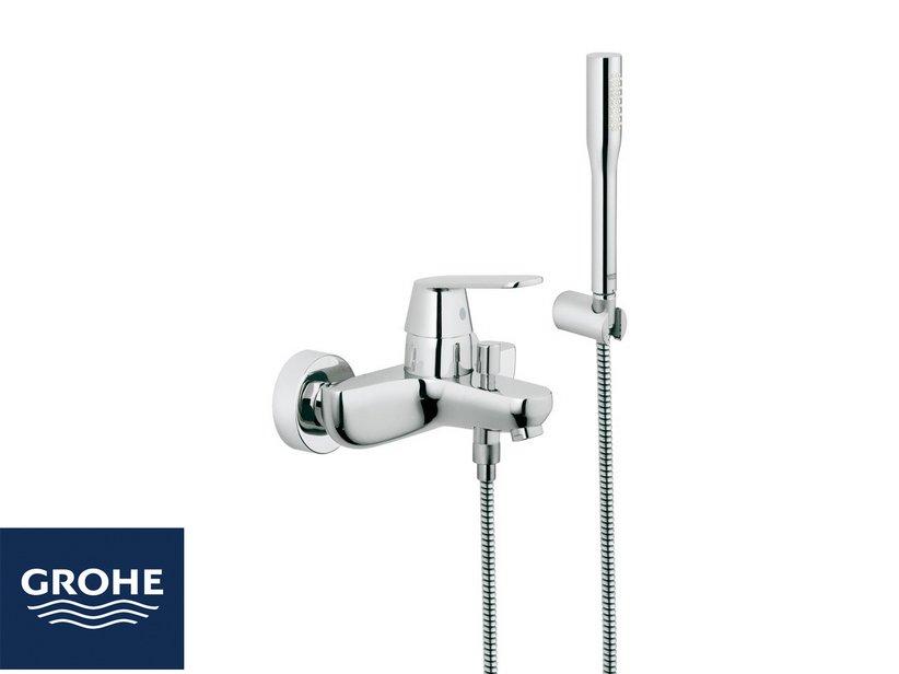 Mitigeur mural monocommande de baignoire Grohe® Eurosmart Cosmopolitan chrome | IperCeramica