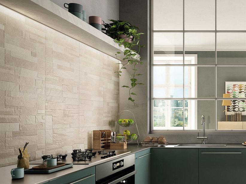Carrelage Ever imitation mur Moon Light 30,8x61,5 grès cérame effet pierre naturel | IperCeramica